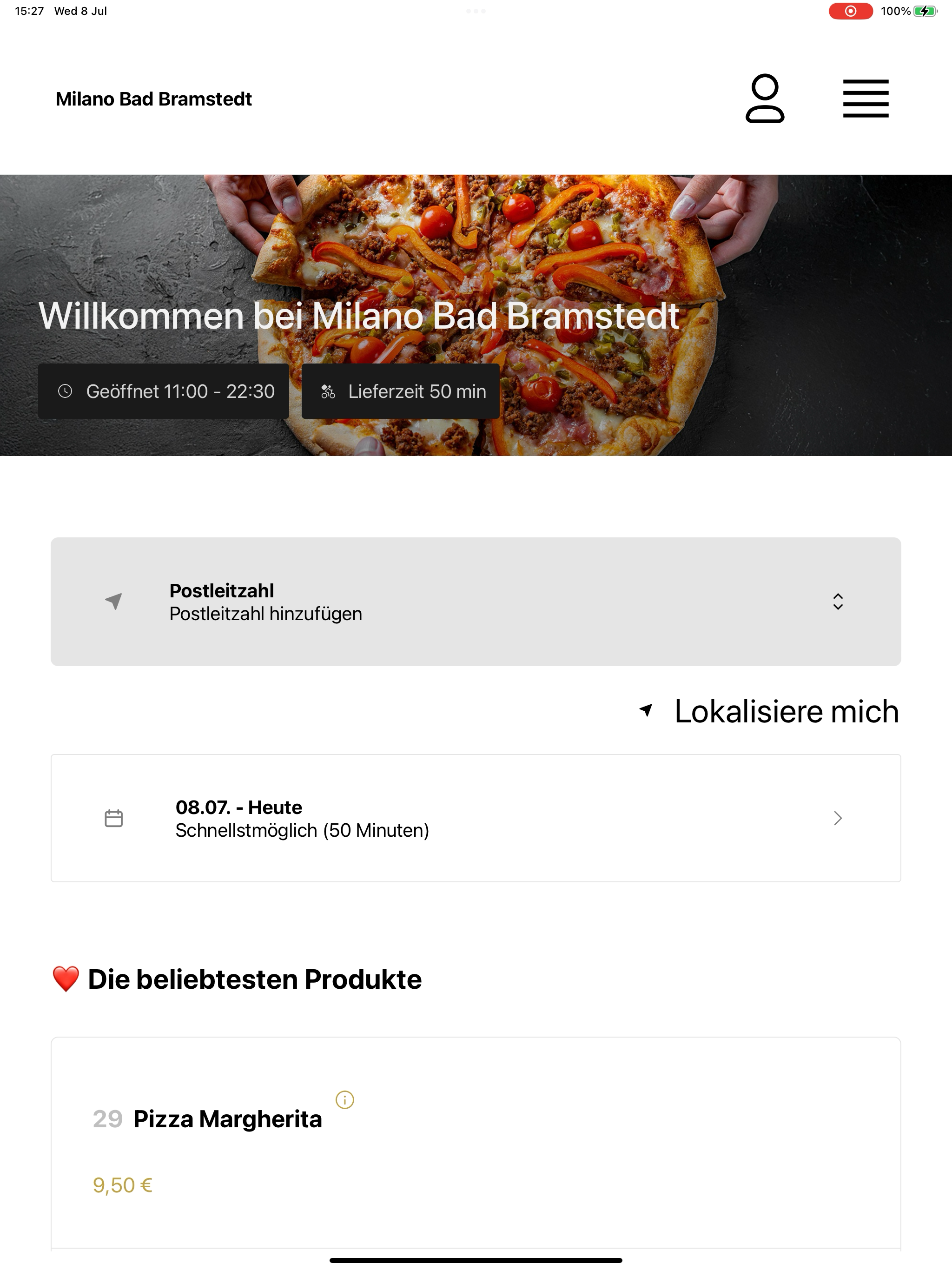 Milano Bad Bramstedt screenshot 6