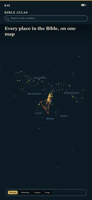 Bible Atlas: Scripture Map screenshot 4