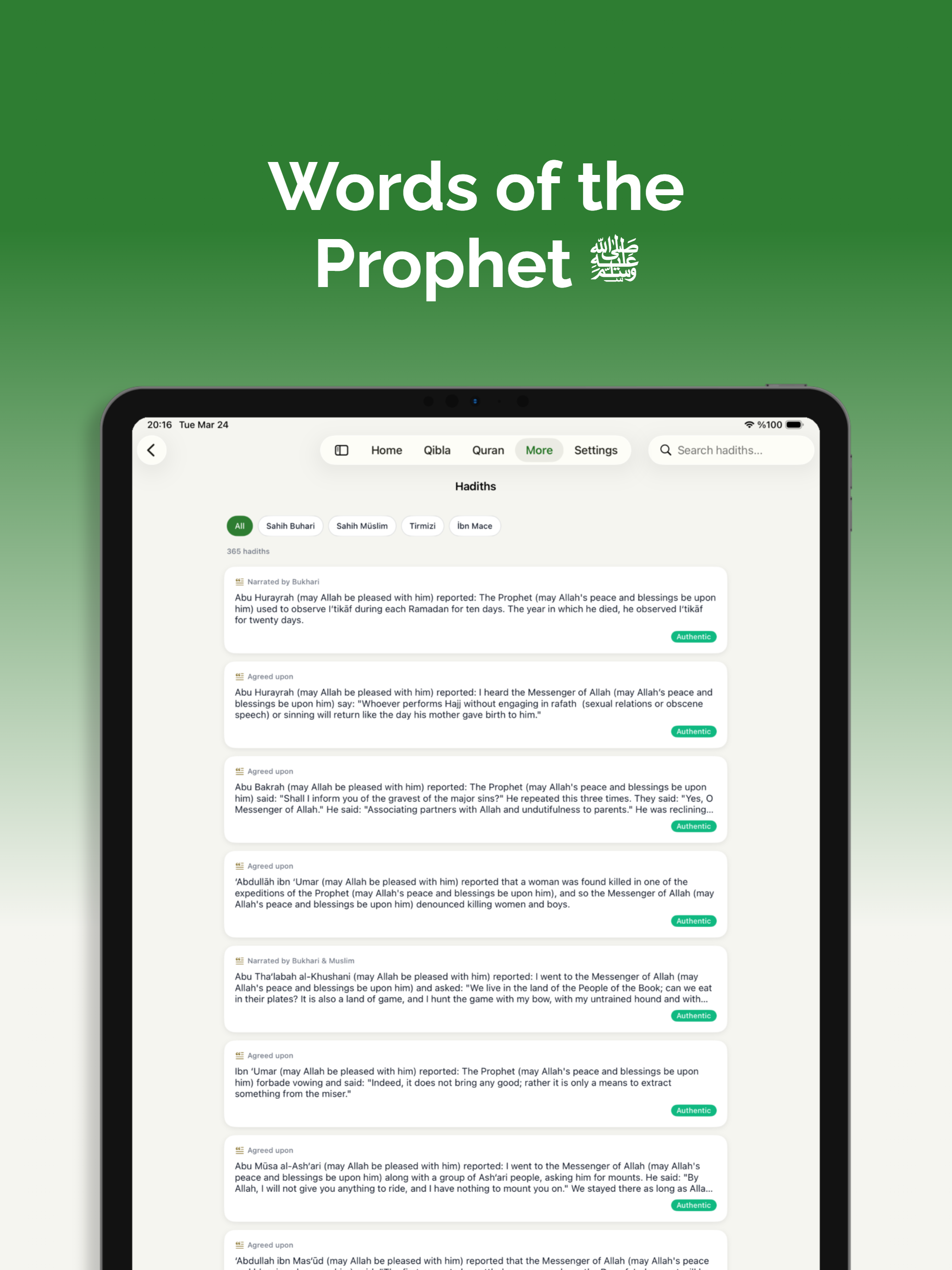 Tevazu: Prayer Times & Quran
