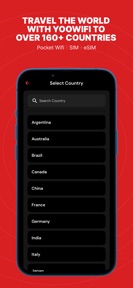 Yoowifi - Travel Wifi eSIM SIM screenshot