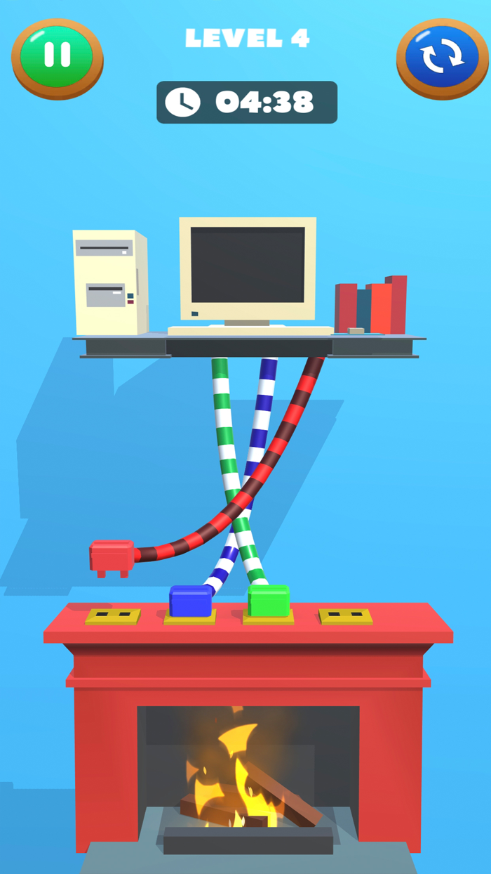 Tangle Twisted Switches Rope