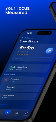 Anchor — Focus Timer & Blocker iPhone screenshot