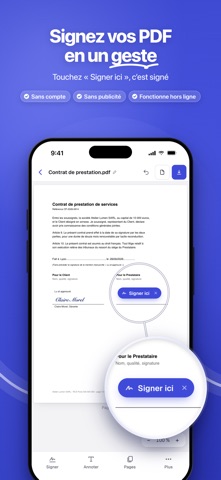 Signer un PDF screenshot 1