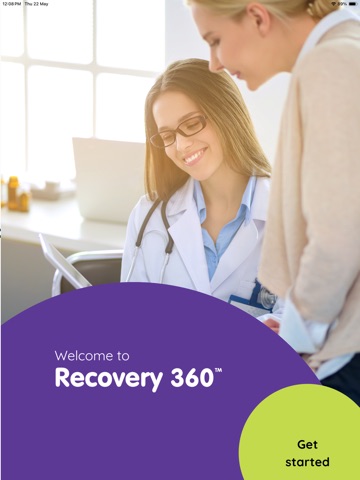 Recovery 360 iPad screenshot
