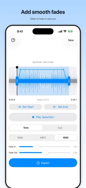 Pluck: Audio Editor screenshot 4