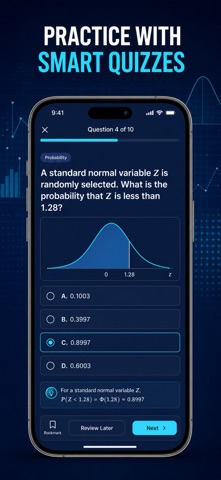 Statistics Solver: Homework AI iPhone screenshot