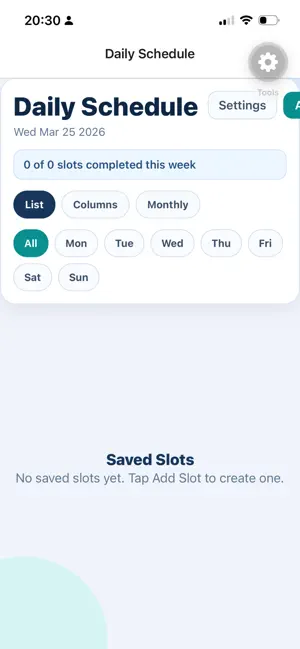 Daily Scheduler Pro screenshot 1