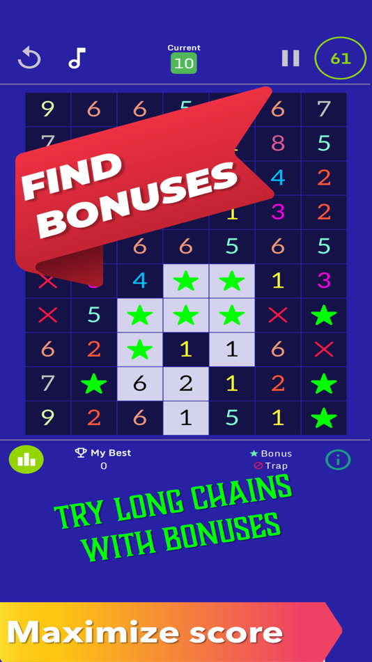 #2. 10 blocks! PlayToEarn (iOS) Podle: Arnist Mobile