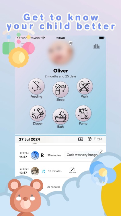 Cute Baby Tracker