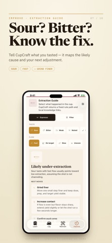 CupCraft Home Barista screenshot