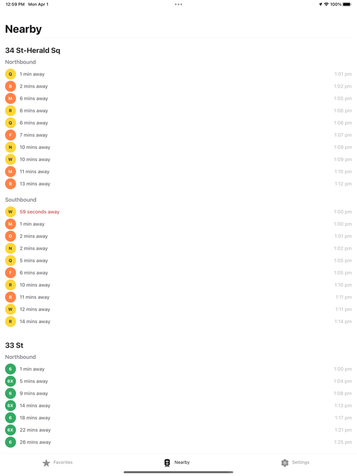 NYC Transit MTA Tracker