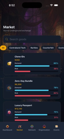 Black Market Tycoon iPhone screenshot