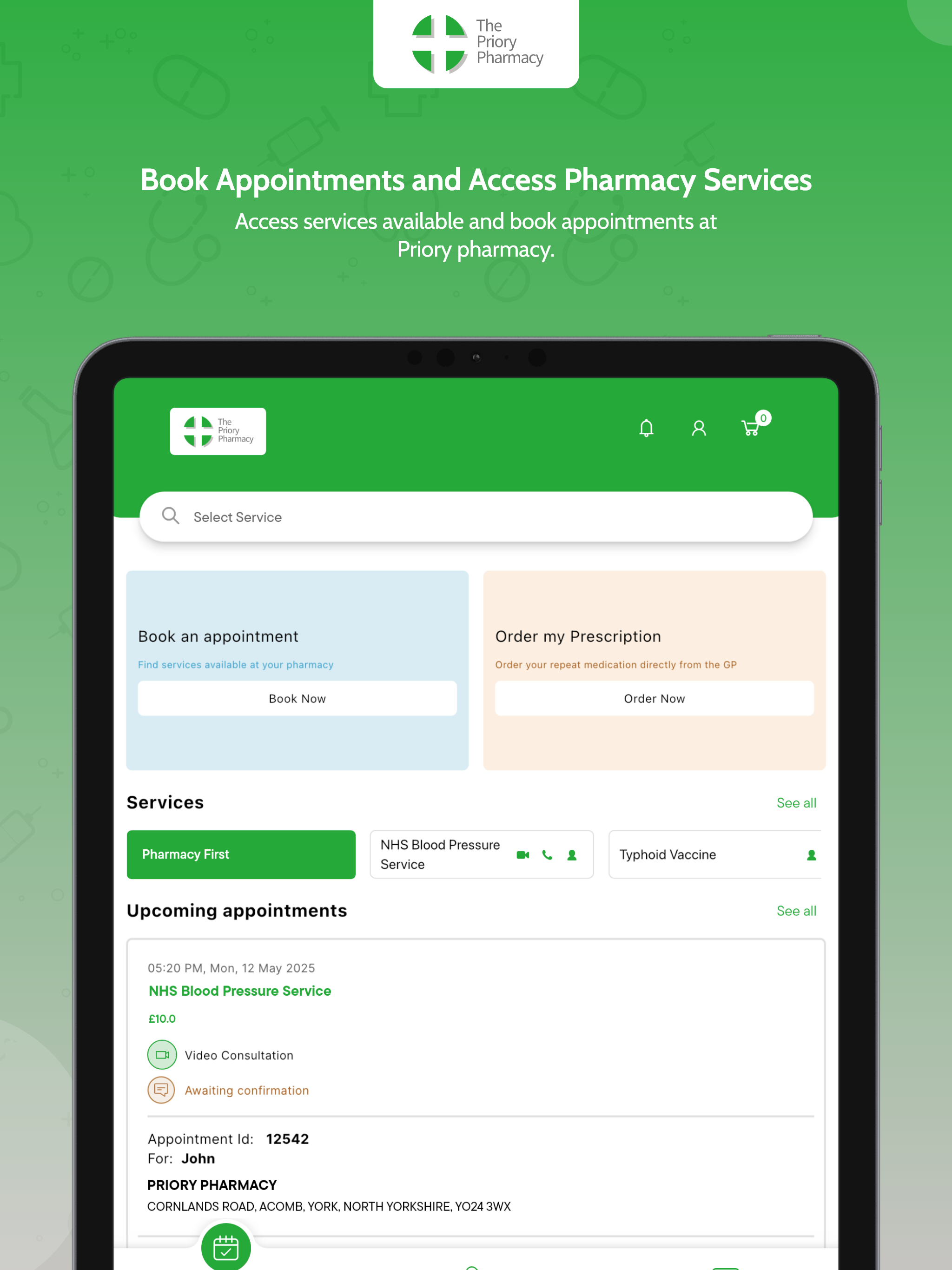 Priory Pharmacy screenshot 9