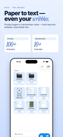 Document Scanner & PDF Editor. iPhone screenshot