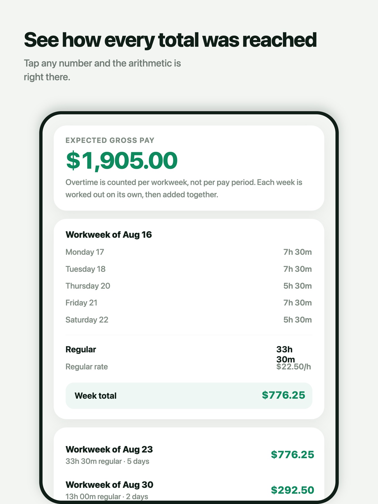 Screenshot 11 of ShiftPay: Shift & Paycheck