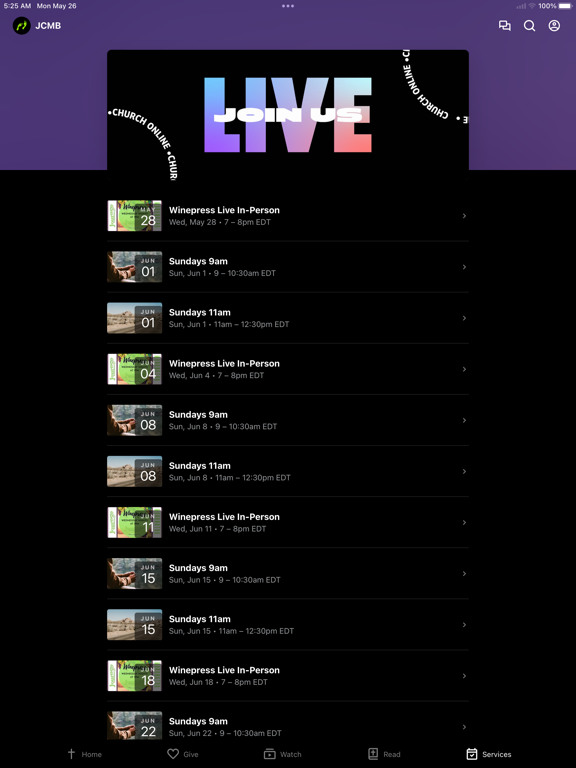 Screenshot #6 pour Journey Church MB