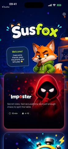 Susfox Party Games screenshot 1