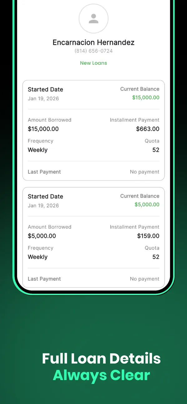 LoanAdmin Screenshot 5