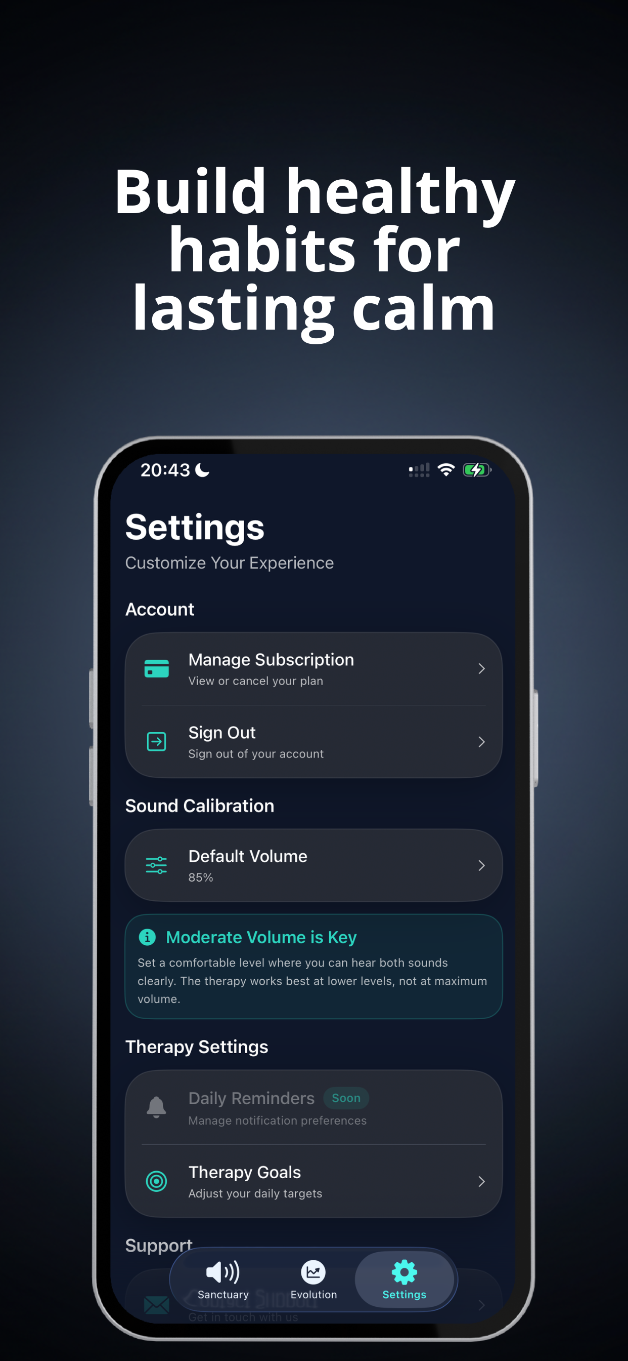 Earpeace: Tinnitus Relief