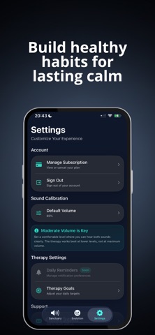 Earpeace: Tinnitus Relief screenshot