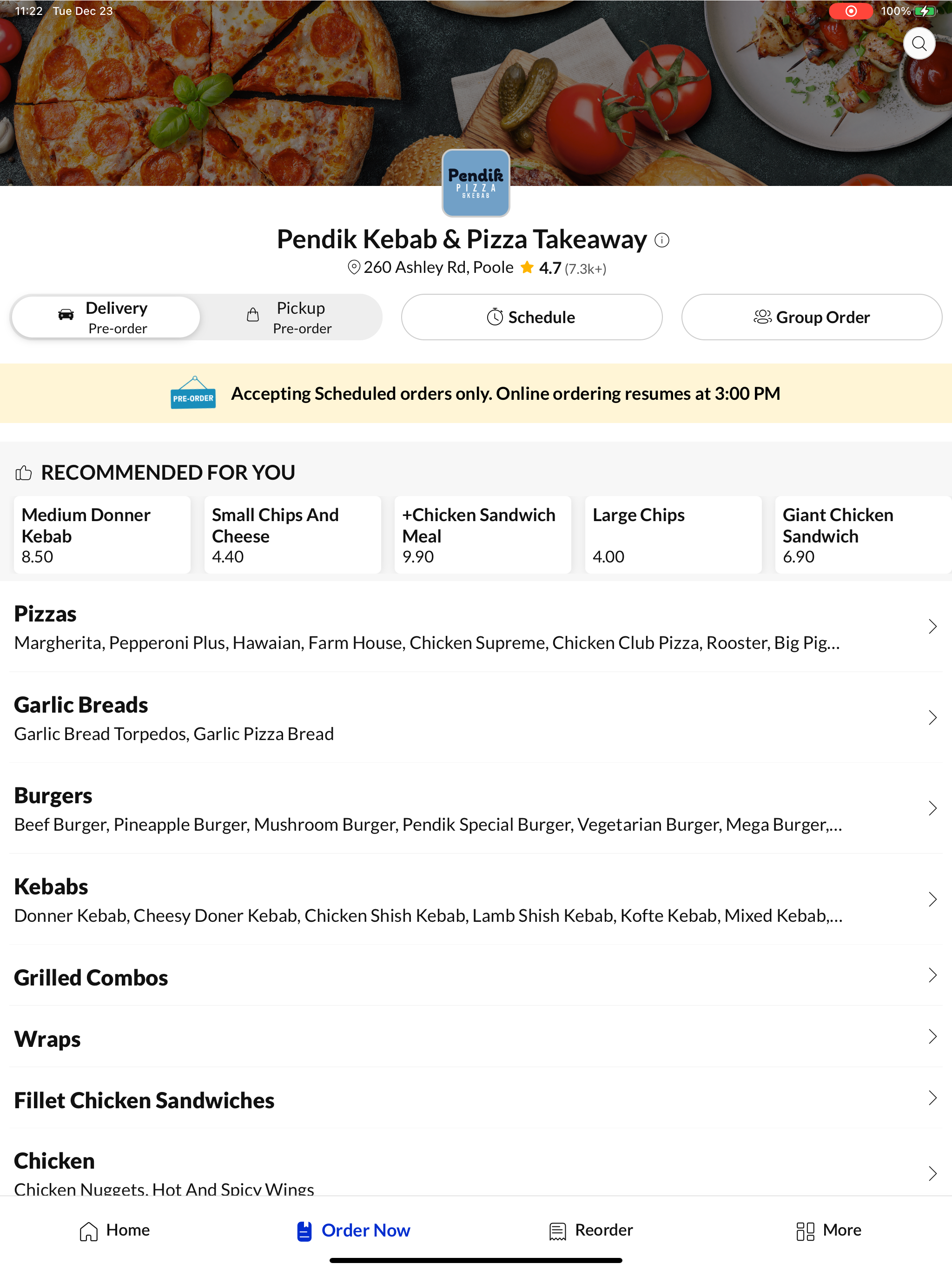 Pendik Kebab & Pizza Takeaway screenshot 6