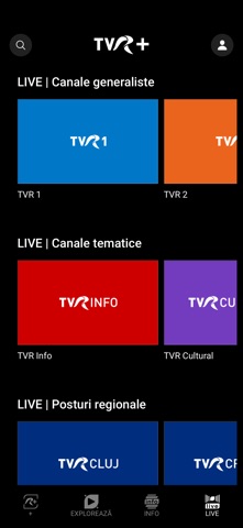 TVR+ iPhone screenshot