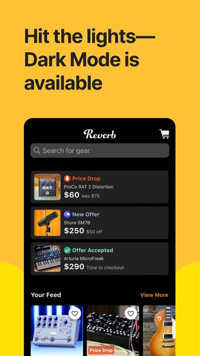 Reverb: Buy & Sell Music Gear Screenshot