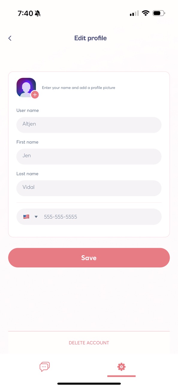 iPhone screenshot