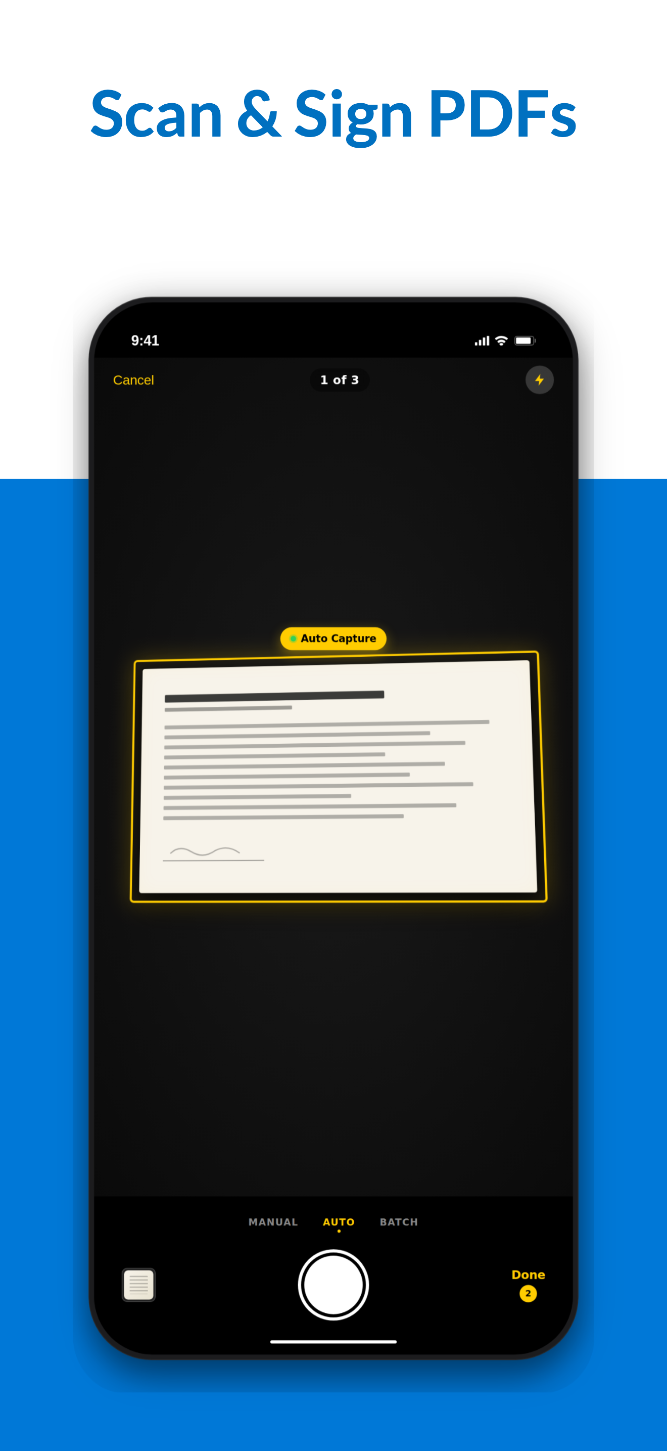 Sign on pdf - Sign Documents