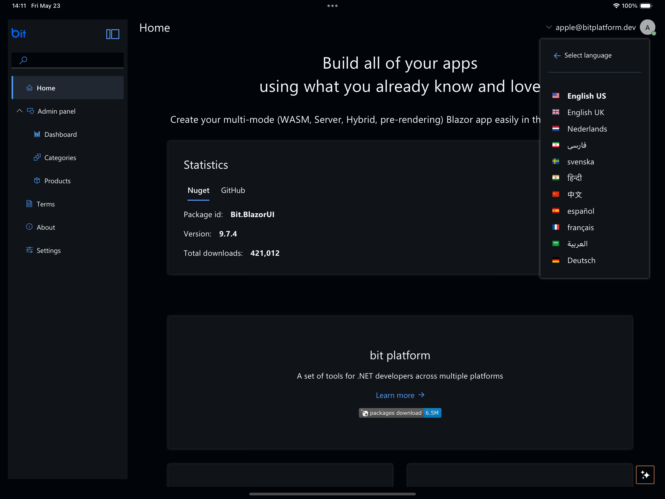 Bit AdminPanel
