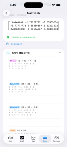 Winston Scientific Calculator screenshot