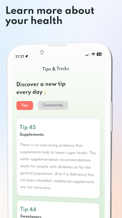 Clear.bio: nutrition tracker Screenshot