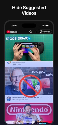 Clean YT for Safari screenshot 5
