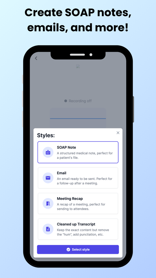 #3. Scribvet: Veterinary AI Scribe (iOS) By: Sanjiv Patel