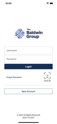 The Baldwin Group ClientPortal app screenshot