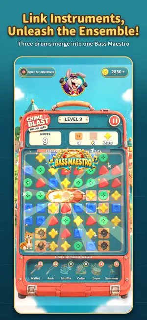 Chime Blast: Match 3 Puzzles screenshot 2