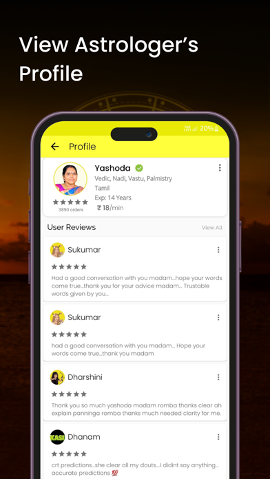 Jothitalk - Tamil Astrology Screenshot