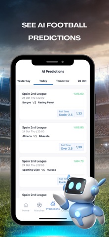TipsPro AI：比赛预测 screenshot
