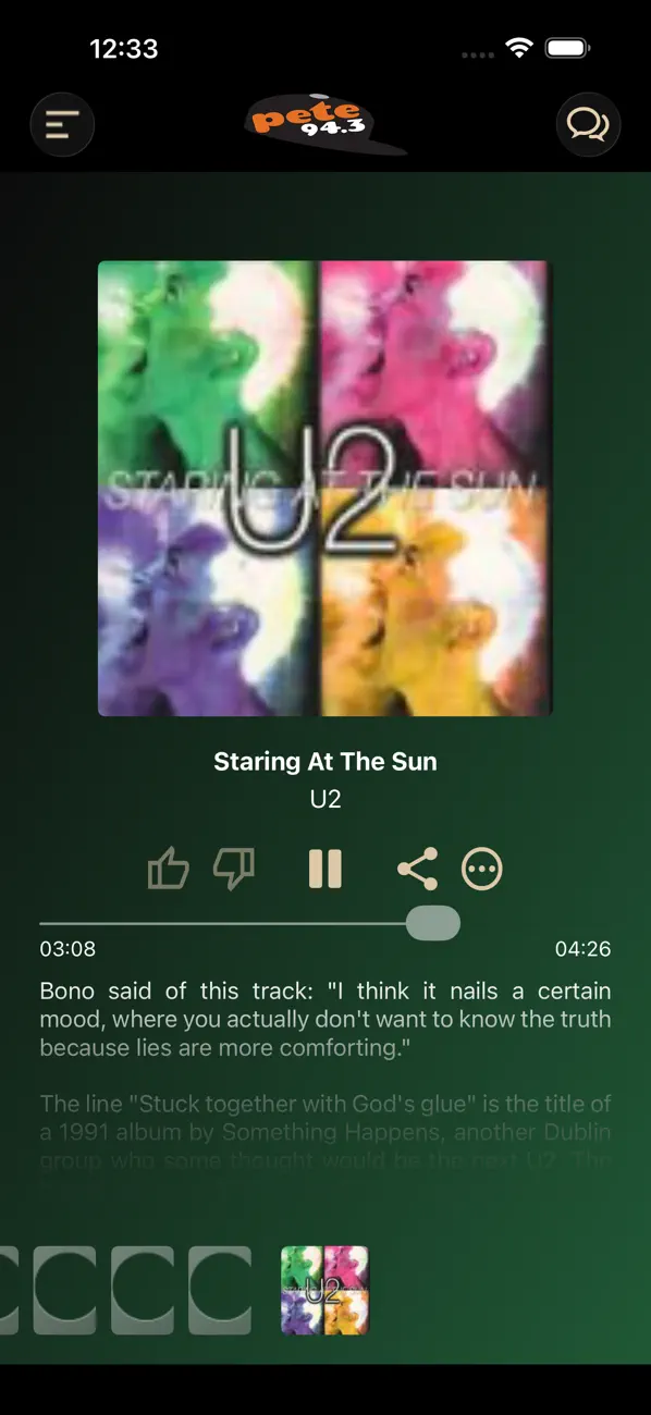 Screenshot #1 pour PETE 94.3 FM 780 AM