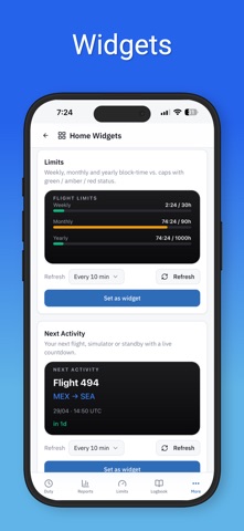 CrewLog MX screenshot