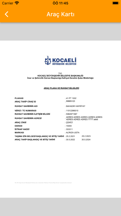 HYBS Kocaeli Screenshot