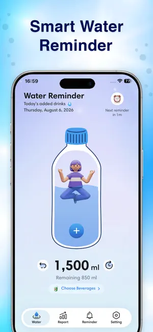 Water Reminder & Drink Water screenshot 1