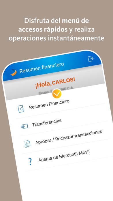 Mercantil Empresas Screenshot