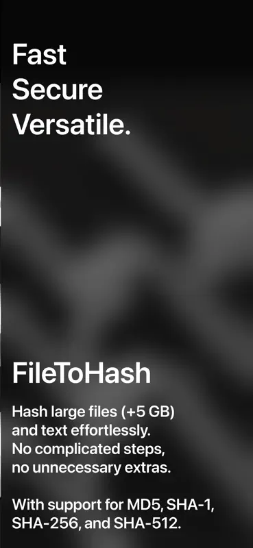 FileToHash screenshot 1 of 4