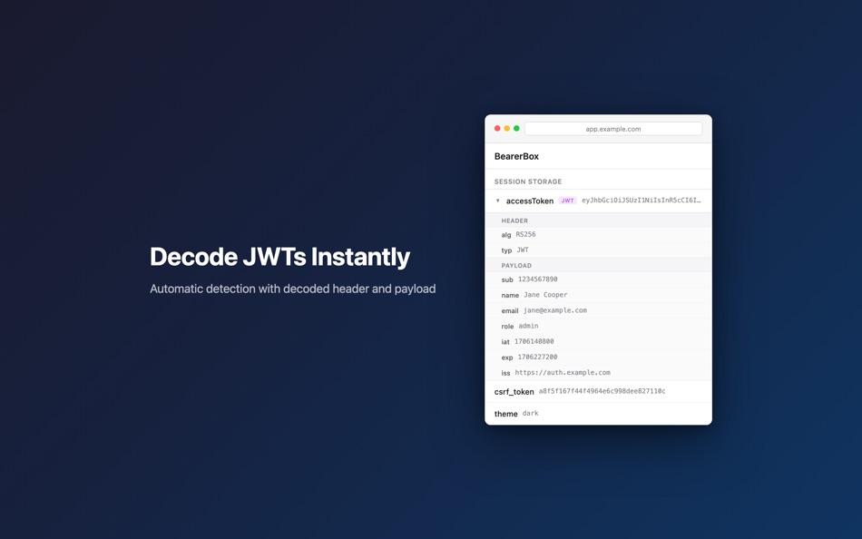 #2. BearerBox (macOS) Ved: Ionut Hagi