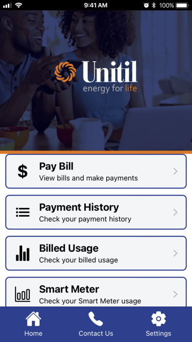 MyUnitil Screenshot