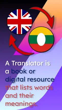 English Shan Translator iPhone image 1