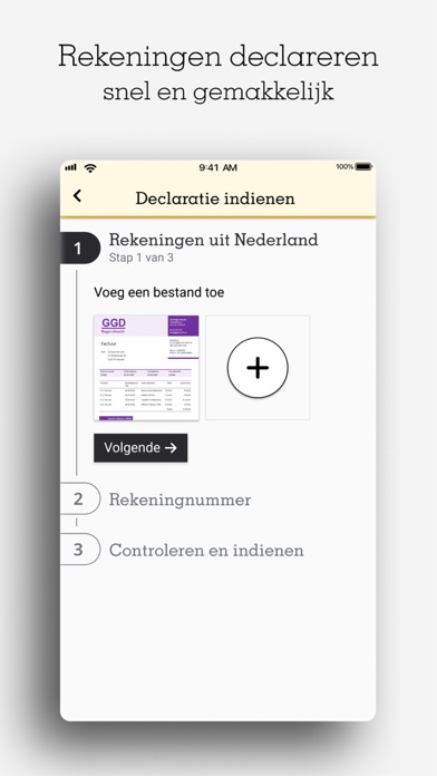 Mijn zorg van a.s.r. Screenshot