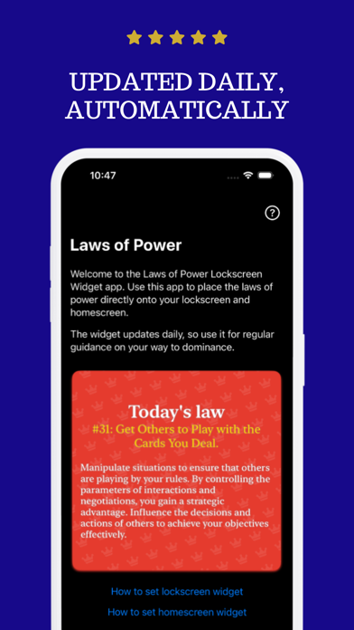 Laws of Power: 48 Life Quotesのおすすめ画像3