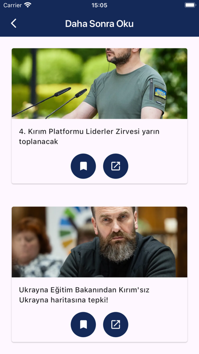 Kırım Haber Ajansı Screenshot